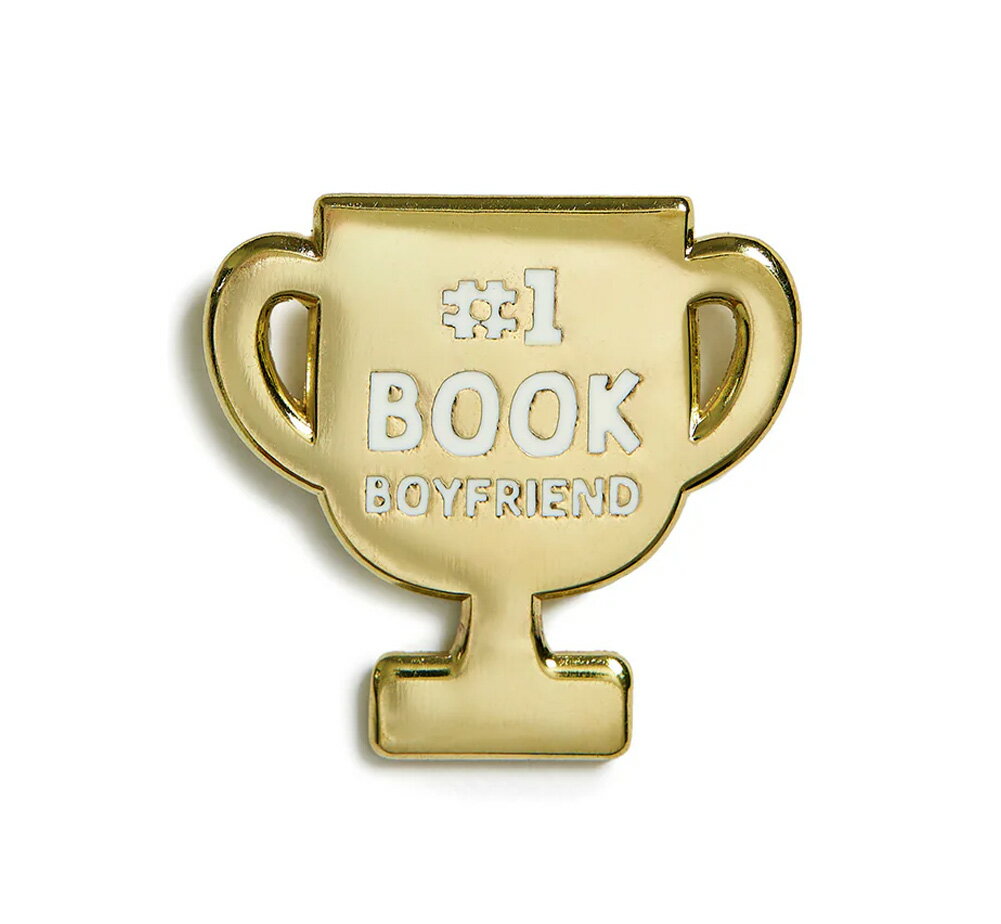 Rakuten - [Out of Print] #1 Book Boyfriend Hard Enamel Pin - トロフィー ピンバッジ
