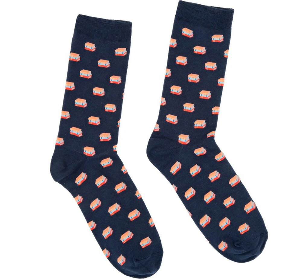 [Out of Print] To Be Read Book Stack Socks - ubN \bNX