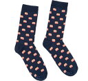 楽天Lury[Out of Print] To Be Read Book Stack Socks - ブック柄 ソックス