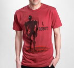 [Out of Print] Isaac Asimov / I, Robot Tee (Red)