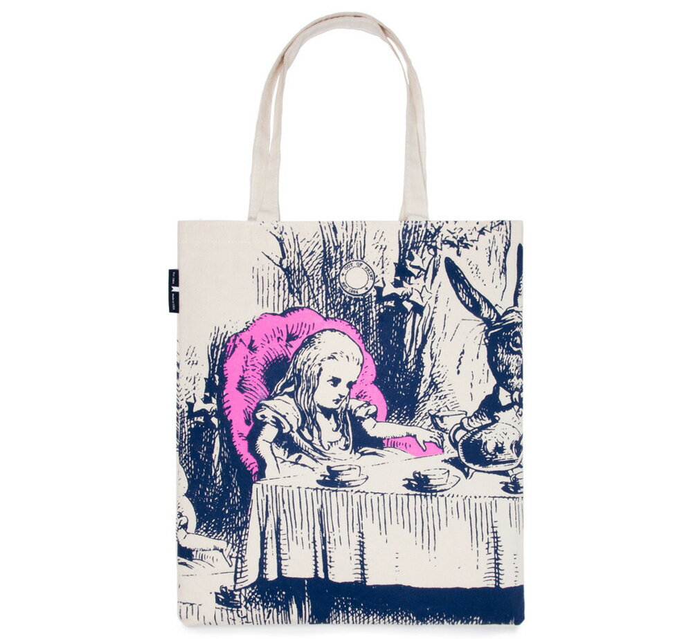 Out of Print Lewis Carroll / Alice 039 s Adventures in Wonderland Tote Bag