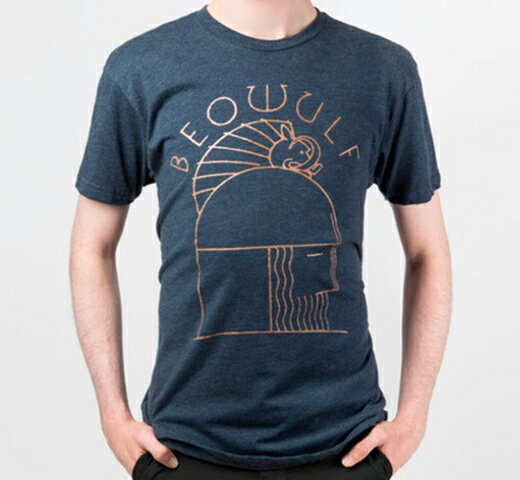 [Out of Print] Unknown / Beowulf Tee (Midnight Navy)