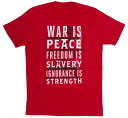 Out of Print George Orwell / 1984 Tee (Red) - 1984 Tシャツ