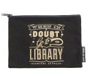 [Out of Print] Hermione Granger / When in doubt, go to the library Pouch - n[}CIj[EOW[ (n[E|b^[) |[`