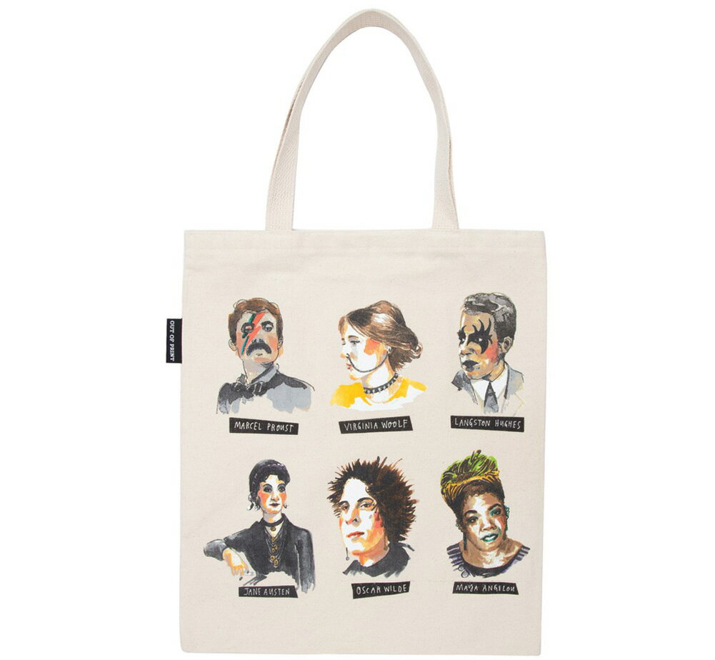 [Out of Print] Punk Rock Authors Tote Bag 2 - パンク・ロック・オーサーズ トートバッグ