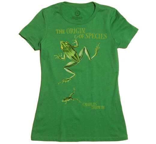 [Out of Print] Charles Darwin / The Origin of Species (Kelly Green) (Womens)