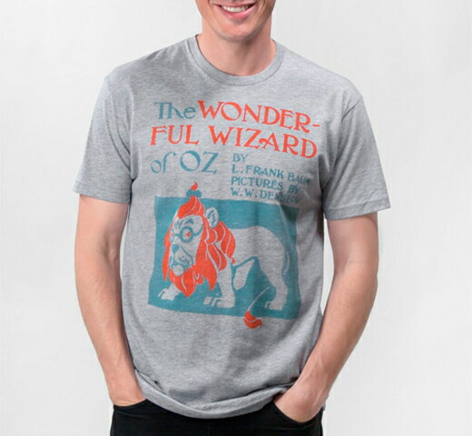 [Out of Print] L. Frank Baum / The Wonderful Wizard of Oz Tee (Heather Grey)