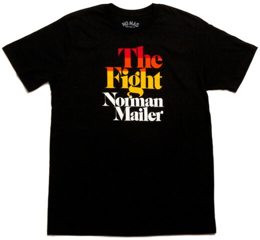 [Out of Print] Norman Mailer / The Fight Tee (Black)