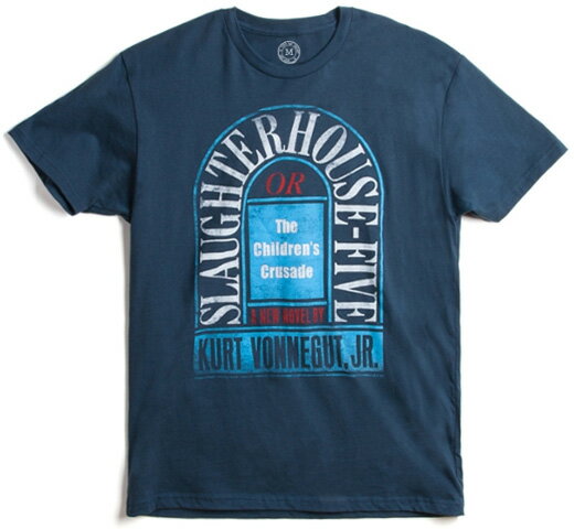 Out of Print Kurt Vonnegut / Slaughterhouse-Five Tee (Indigo)