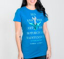 Out of Print Robert M. Pirsig / Zen and the Art of Motorcycle Maintenance Tee (Turquoise) (Womens)