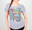 Out of Print This is How We Roll Dolman Tee (Heather Grey) (Womens)