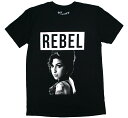 Amy Winehouse / Rebel Tee (Black) - エイミー ワインハウス Tシャツ