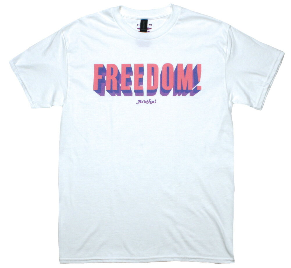 Rakuten - Aretha Franklin / Think - FREEDOM! Tee (White) - アレサ・フランクリン Tシャツ