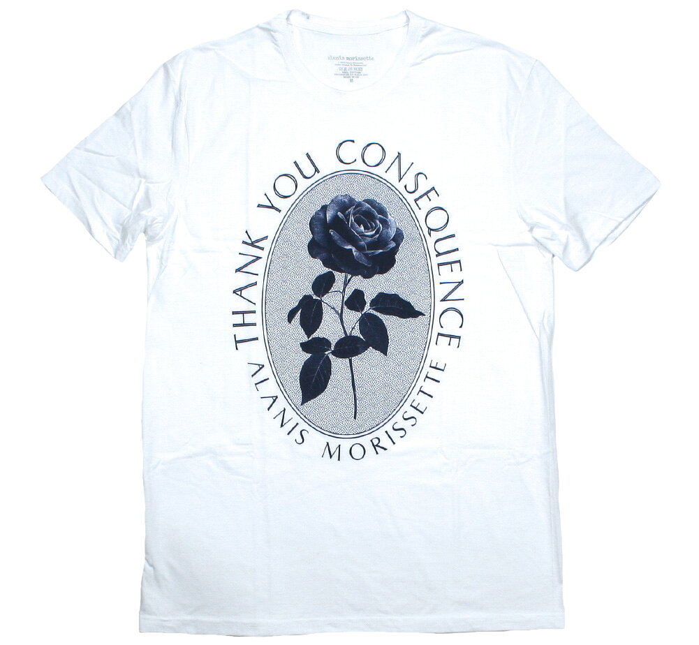 Rakuten - Alanis Morissette / Thank You Consequence Tee (White) - アラニス・モリセット Tシャツ