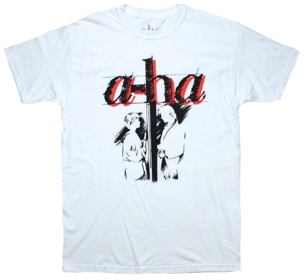 Rakuten - a-ha / Take On Me Tee (White) - アーハ Tシャツ