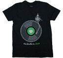 The Beatles / Apple on Turntable Tee (Black) - ザ ビートルズ Tシャツ