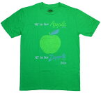 The Beatles / A is for Apple Records Tee (Kelly Green) - ザ・ビートルズ Tシャツ
