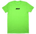 Billie Eilish / Racer Logo Blohsh Tee (Lime Green) - ビリー アイリッシュ Tシャツ