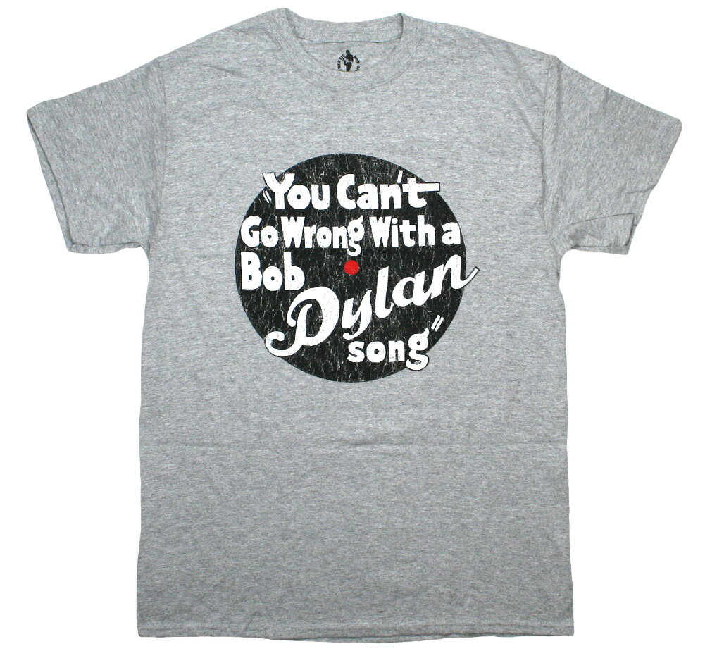 Bob Dylan / You Can't Go Wrong Tee (Grey) - {uEfB TVc