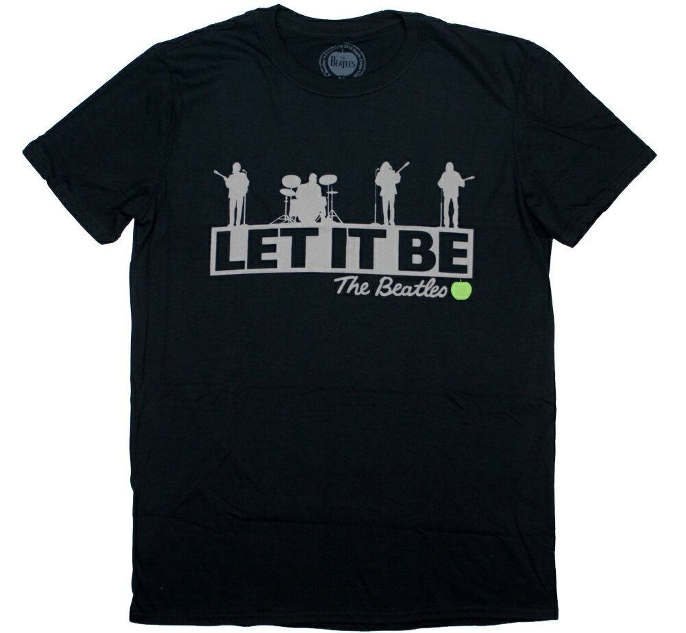 The Beatles / Let It Be Tee 4 (Black) - ザ・ビートルズ Tシャツ