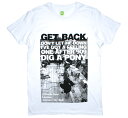 The Beatles / Rooftop Concert Tee 2 (White) - ザ ビートルズ Tシャツ