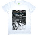 The Beatles / Rooftop Concert Tee 4 (White) - ザ ビートルズ Tシャツ