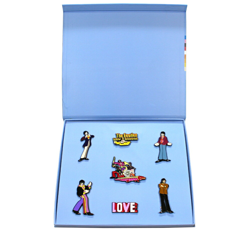 The Beatles / Yellow Submarine Band Pin Badge Set - �����ӡ��ȥ륺 �ԥ� �Хå� ���å� �ܥå�������
