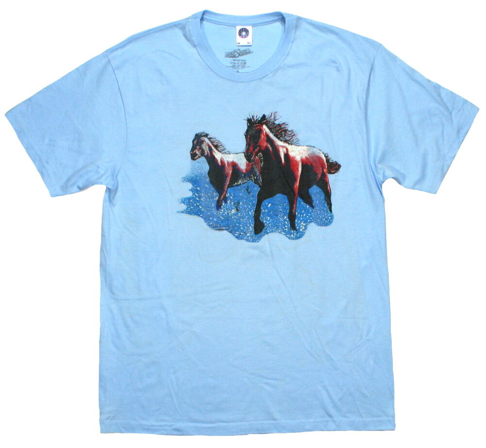 Bob Seger & The Silver Bullet Band / Against the Wind Tee (Light Blue) - ボブ・シーガー&ザ・シルヴァー・ブレット・バンド Tシャツ