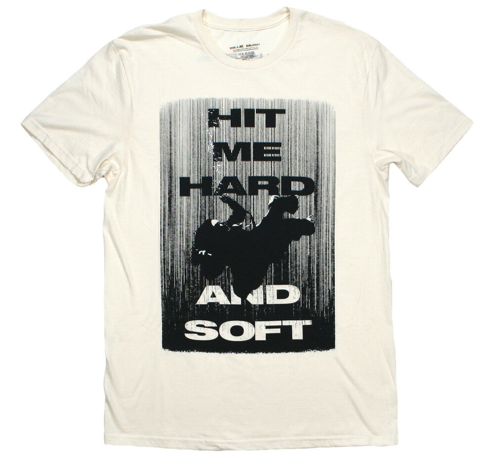 Billie Eilish / Hit Me Hard and Soft Tee 2 (Natural)) - ビリー・アイリッシュ Tシャツ