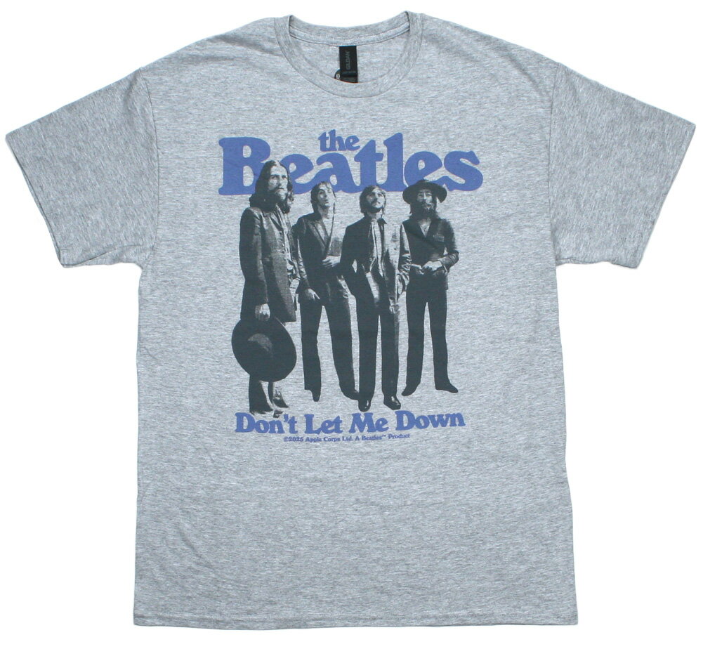 朋克 - The Beatles / Don't Let Me Down Tee (Heather Grey) - ザ・ビートルズ Tシャツ