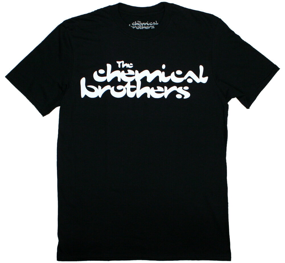 The Chemical Brothers / Logo Tee 3 (Black) - ザ・ケミカル・ブラザーズ Tシャツ