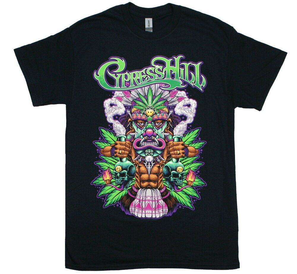 Rakuten - Cypress Hill / Tiki Time Tee (Black) - サイプレス・ヒル Tシャツ