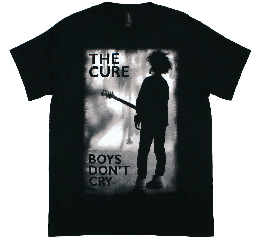 The Cure / Boys Don't Cry Tee 3 (Black) - ザ・キュアー Tシャツ