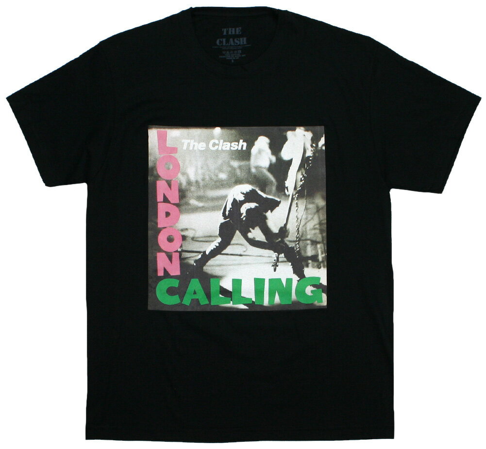 The Clash / London Calling Tee 6 (Black) - ザ クラッシュ Tシャツ