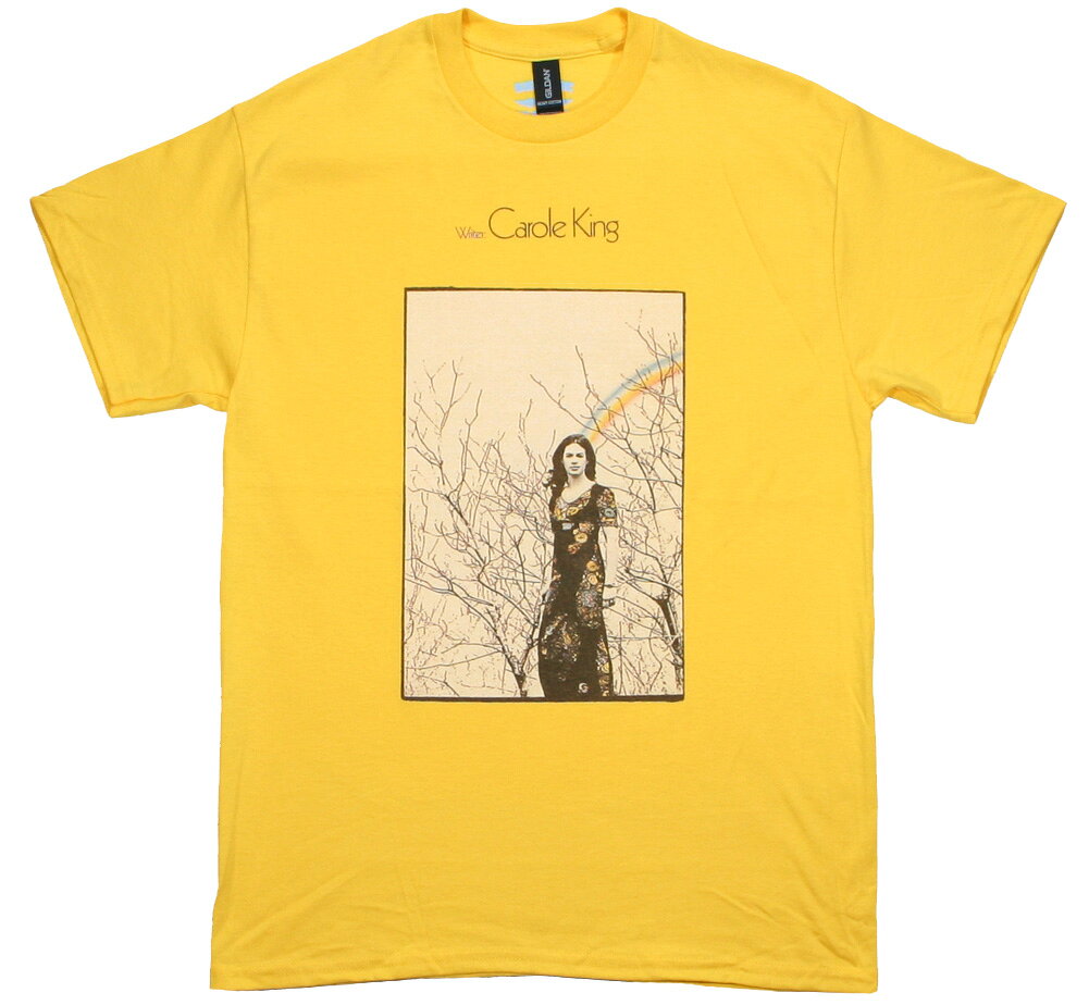 Carole King / Writer Tee (Yellow) - キャロル・キング Tシャツ