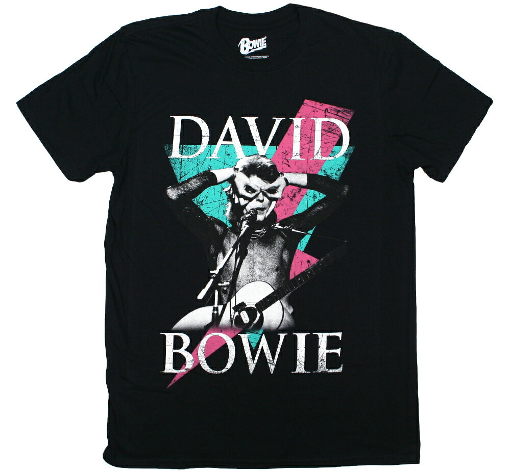 David Bowie / Hand Glasses Tee (Black) - デヴィッド ボウイ Tシャツ