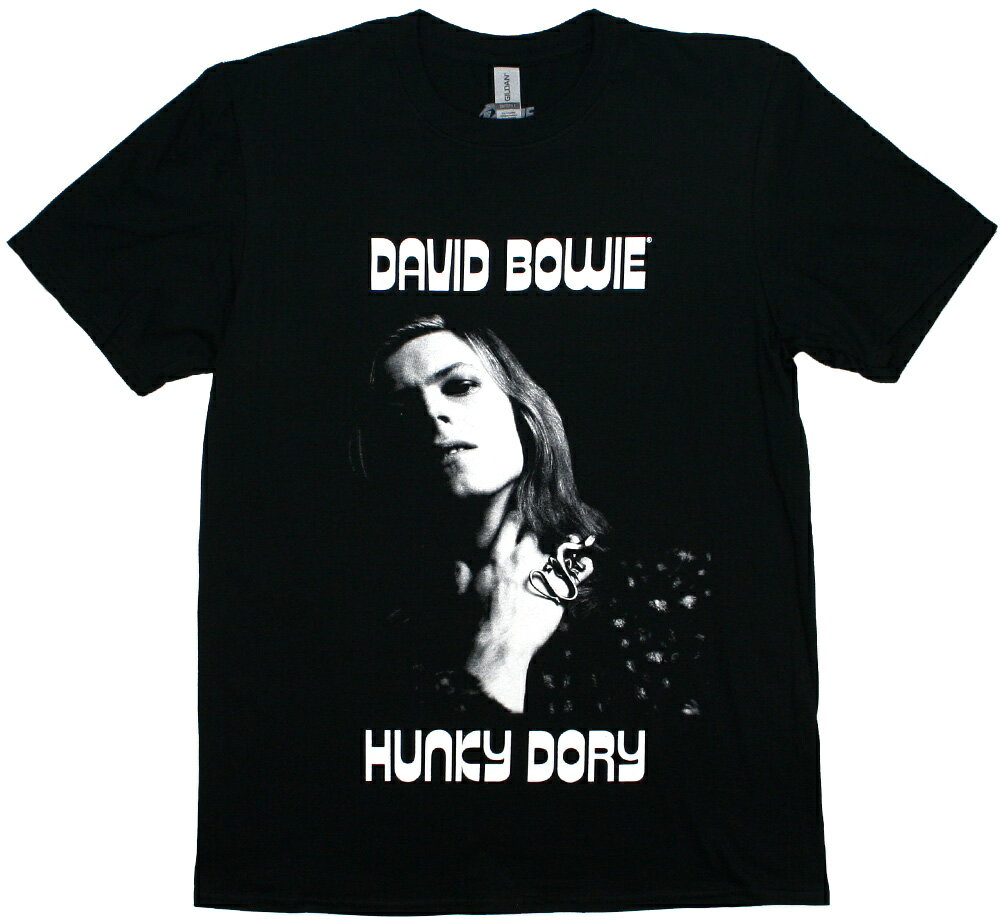 David Bowie / Hunky Dory Tee 3 (Black) - デヴィッド ボウイ Tシャツ