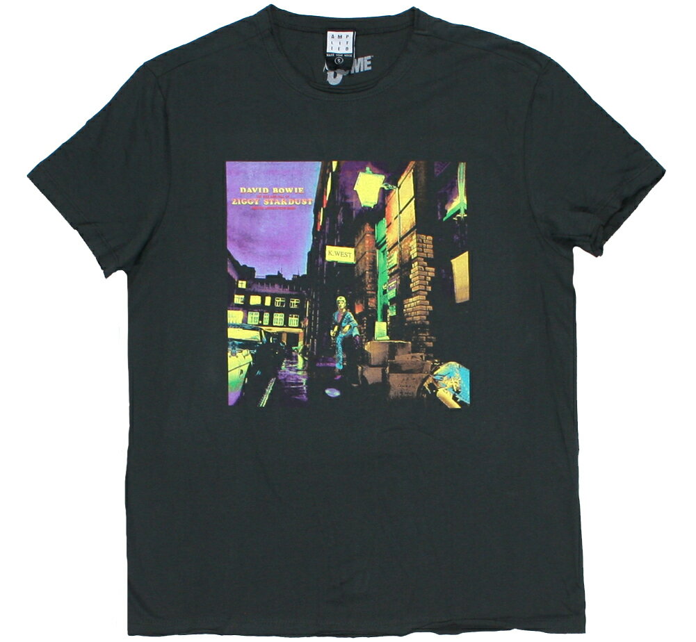 Rakuten - [Amplified] David Bowie / Ziggy Stardust Tee (Charcoal) - [アンプリファイド] デヴィッド・ボウイ Tシャツ