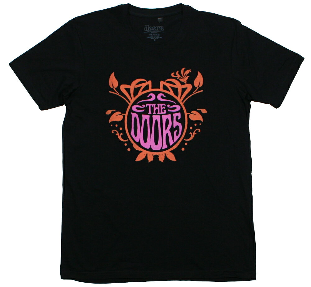 The Doors / Sacramento Memorial Auditorium 1968 Tee 2 (Black) - ザ・ドアーズ Tシャツ