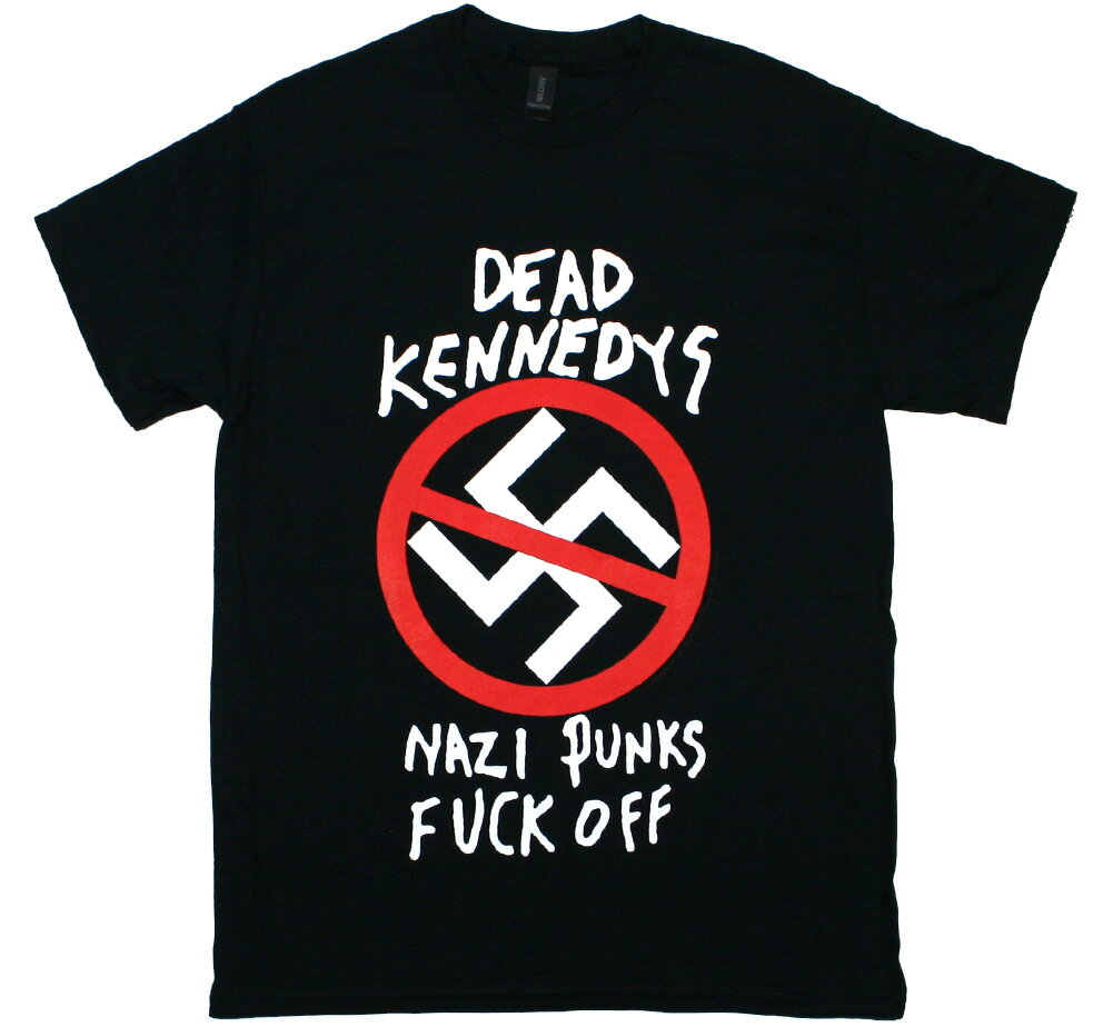 Dead Kennedys / Nazi Punks Fuck Off Tee 3 (Black) - デッド・ケネディーズ Tシャツ