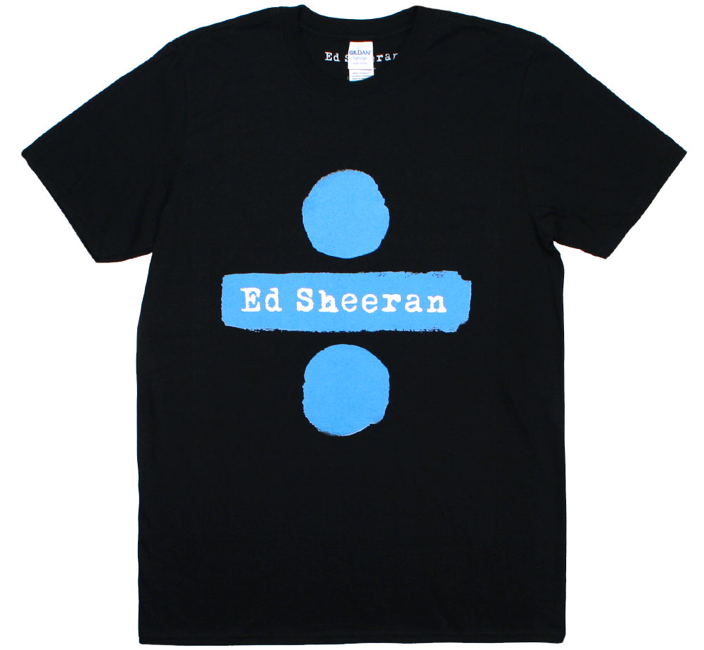 Ed Sheeran / ÷ (DIVIDE) Tee 2 (Black) - エド シーラン Tシャツ