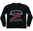 Ed Sheeran / Bad Habits Long Sleeved Tee 2 (Black) - エド・シーラン ロングスリーブ Tシャツ