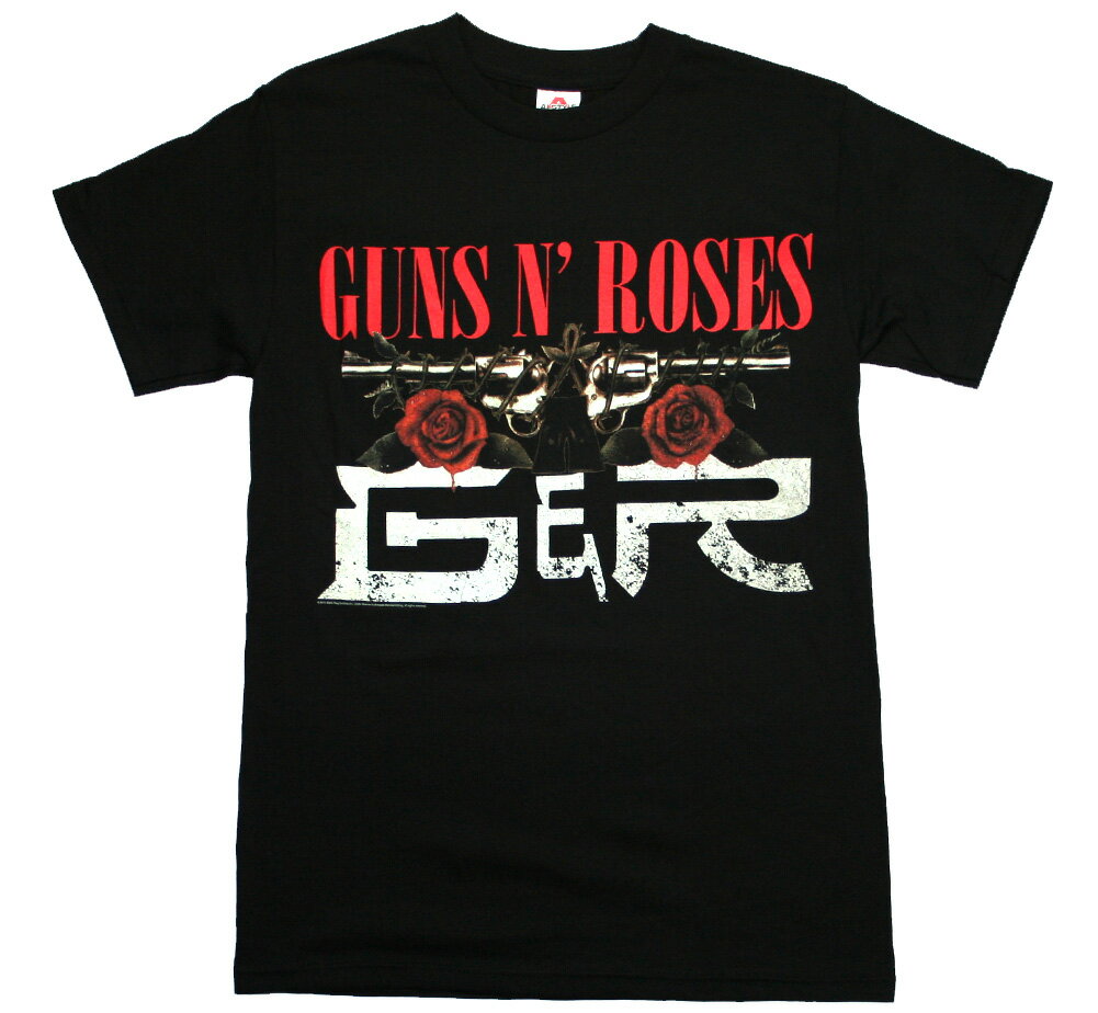 Guns N' Roses / G & R Tee (Black) - KYEAhE[[Y TVc