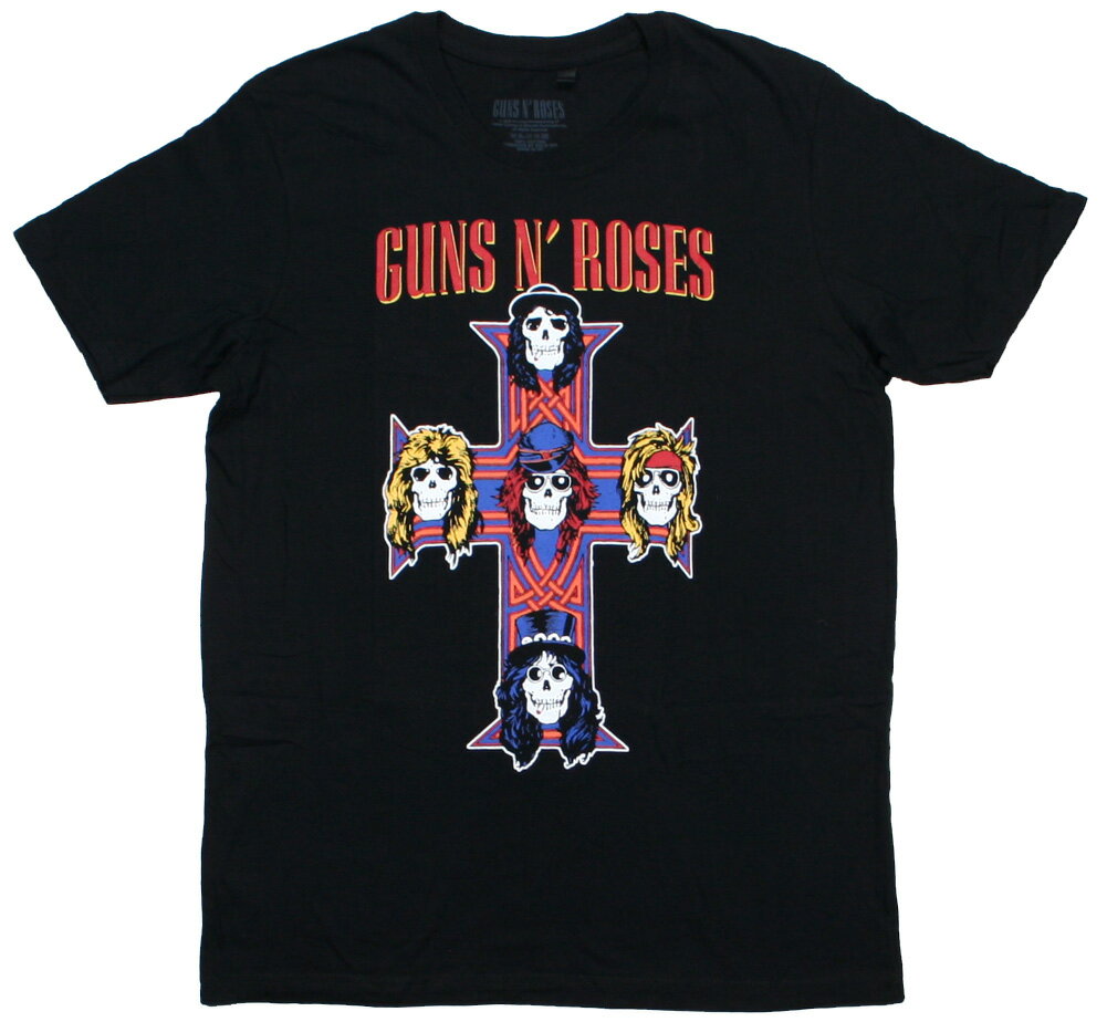 Rakuten - Guns N' Roses / Appetite For Destruction Tee 11 (Black) - ガンズ・アンド・ローゼズ Tシャツ
