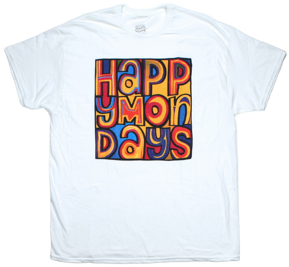 Happy Mondays / Wrote for Luck Tee 1 (White) - ハッピー・マンデーズ Tシャツ