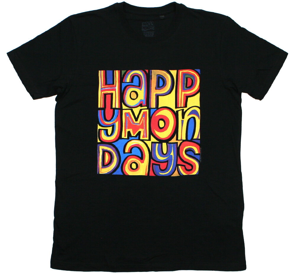 Rakuten - Happy Mondays / Wrote for Luck Tee 2 (Black) - ハッピー・マンデーズ Tシャツ