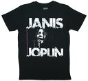 Janis Joplin / 1970 Shea Stadium Eco Tee (Black) - ジャニス・ジョプリン Tシャツ