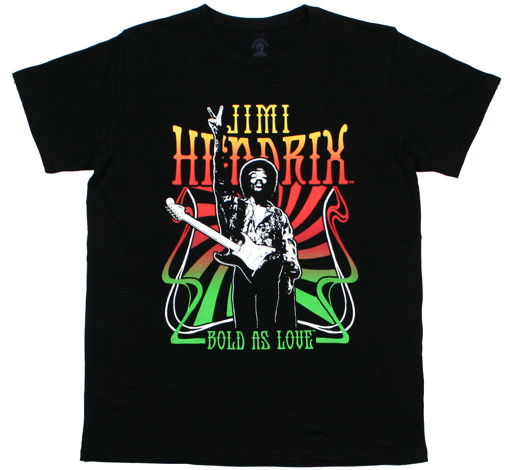 Rakuten - Jimi Hendrix / Bold as Love Tee 4 (Black) - ジミ・ヘンドリックス Tシャツ