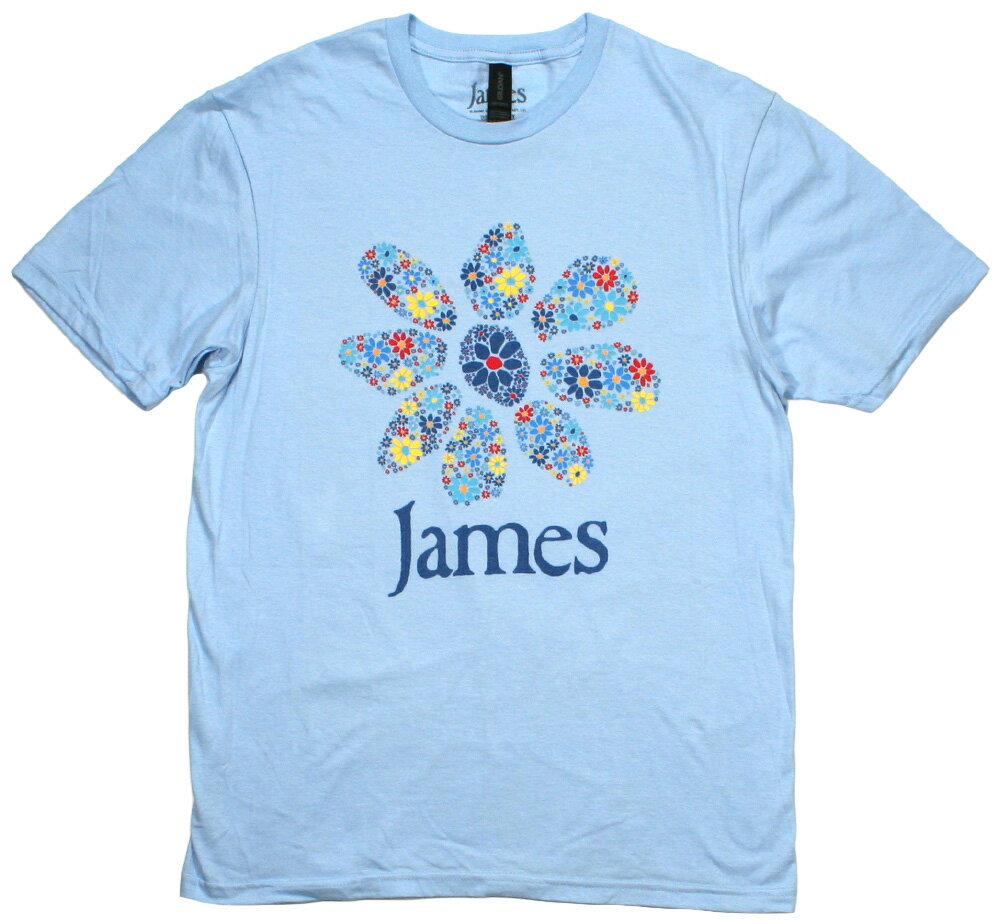 Rakuten - James / Daisy Logo Tee 3 (Light Blue) - ジェイムズ Tシャツ