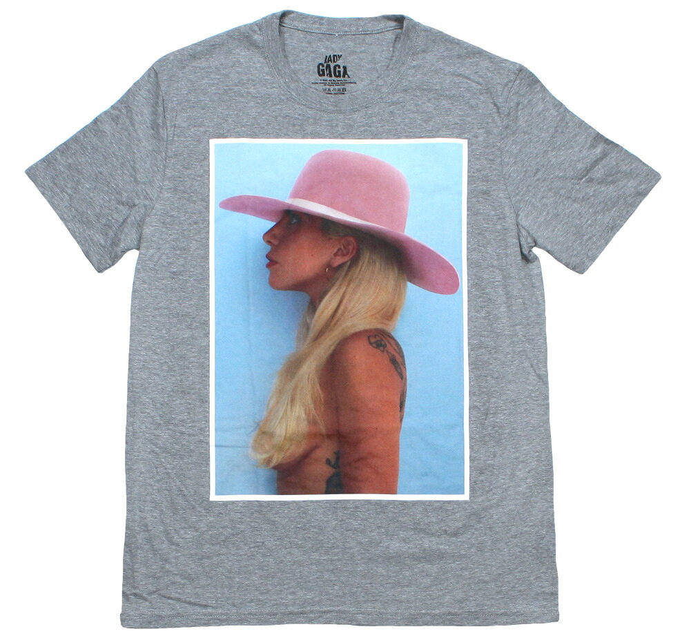 Lady Gaga / Joanne Tee 2 (Heather Grey) - レディー・ガガ Tシャツ